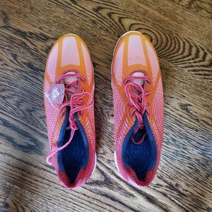 Foot Joy, Women's Golf Shoes in Oange and Pink, Size 8